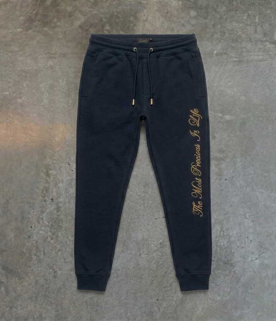 Script Luxe – Embroidered Joggers