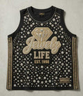 Diamond Dynasty - Embellished Mesh Jersey