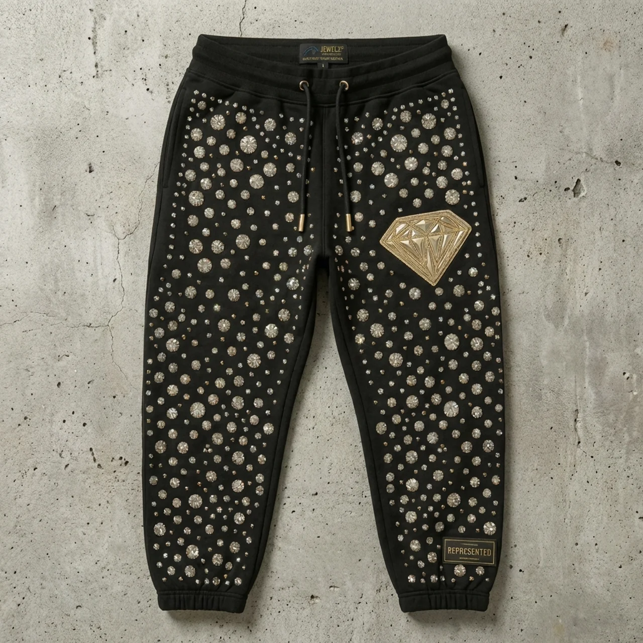 Ice Empire - Embellished Joggers