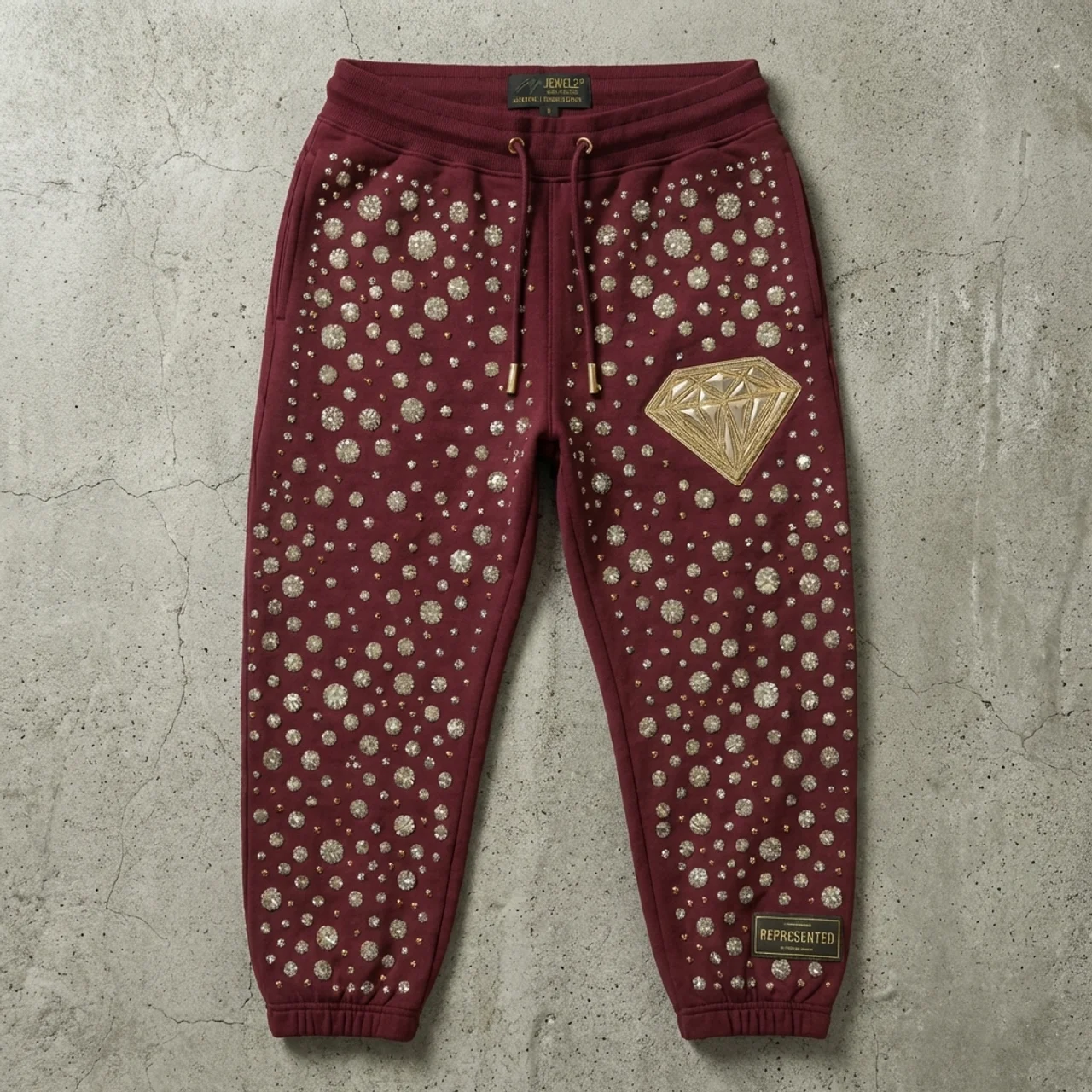 Ice Empire - Embellished Joggers