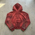 Inferno Drip - Rhinestone Flame Hoodie