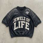 Jewelz of Life - Rhinestone Black Jersey