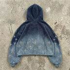 Starlit Jewelz - Frost Blue Zip Hoodie